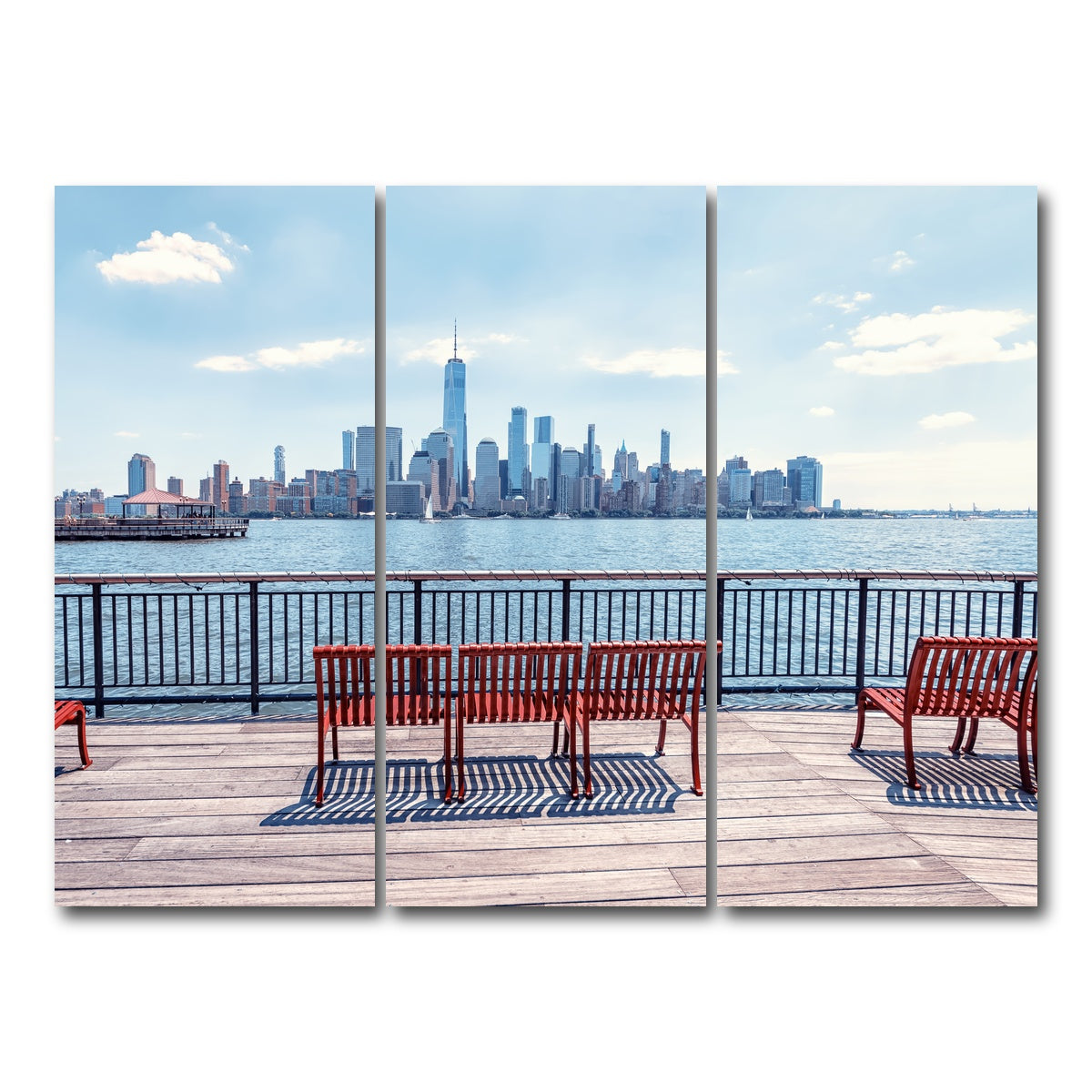 AUTO-MOCKUP WHITE | Jersey City | 3 Piece | Gallery Wrap Canvas | group=8x18