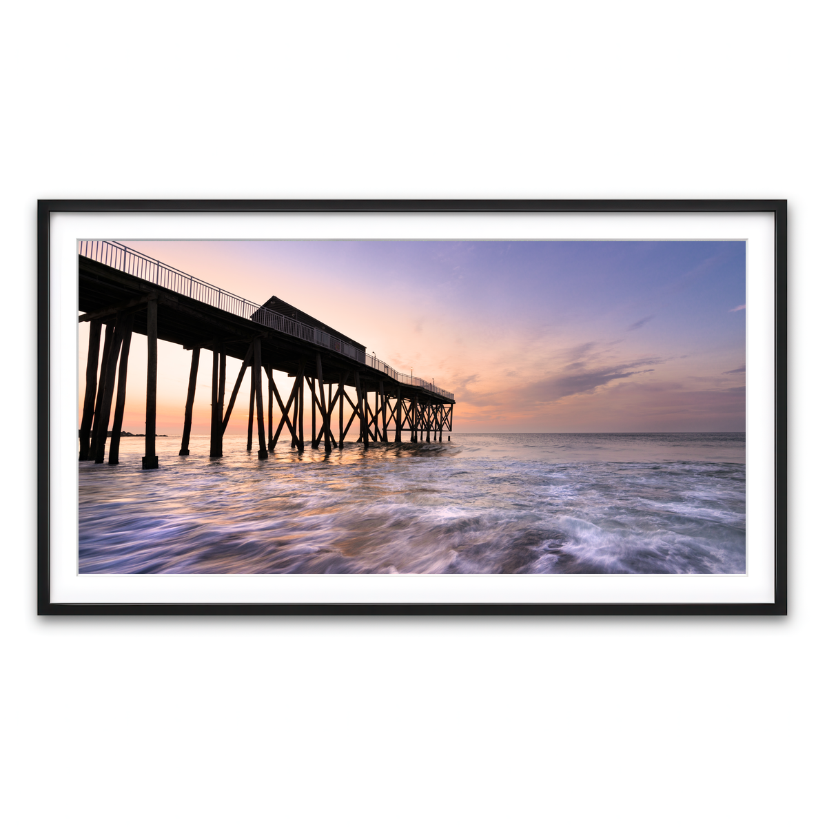 Framed Print 2x1 Black