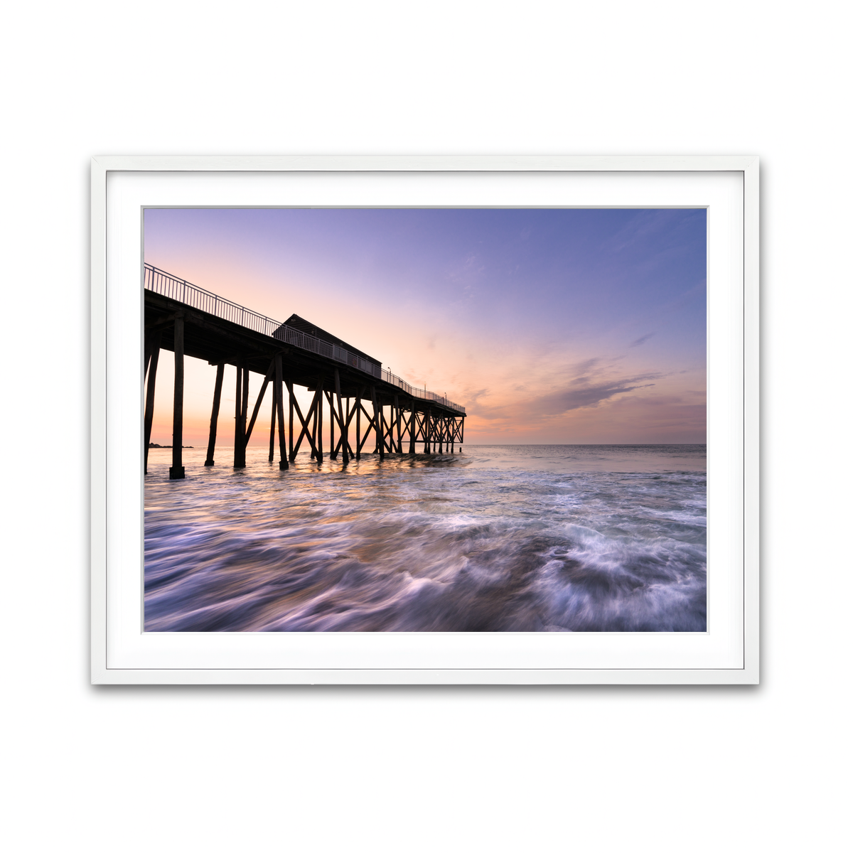 Framed Print 4x3 White
