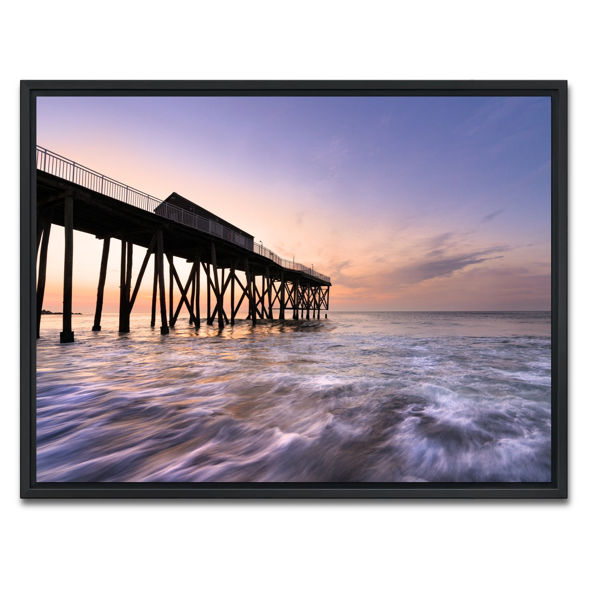 AUTO-MOCKUP WHITE | Jersey Shore Classic | 1 Piece | Black Framed Canvas | group=4x3