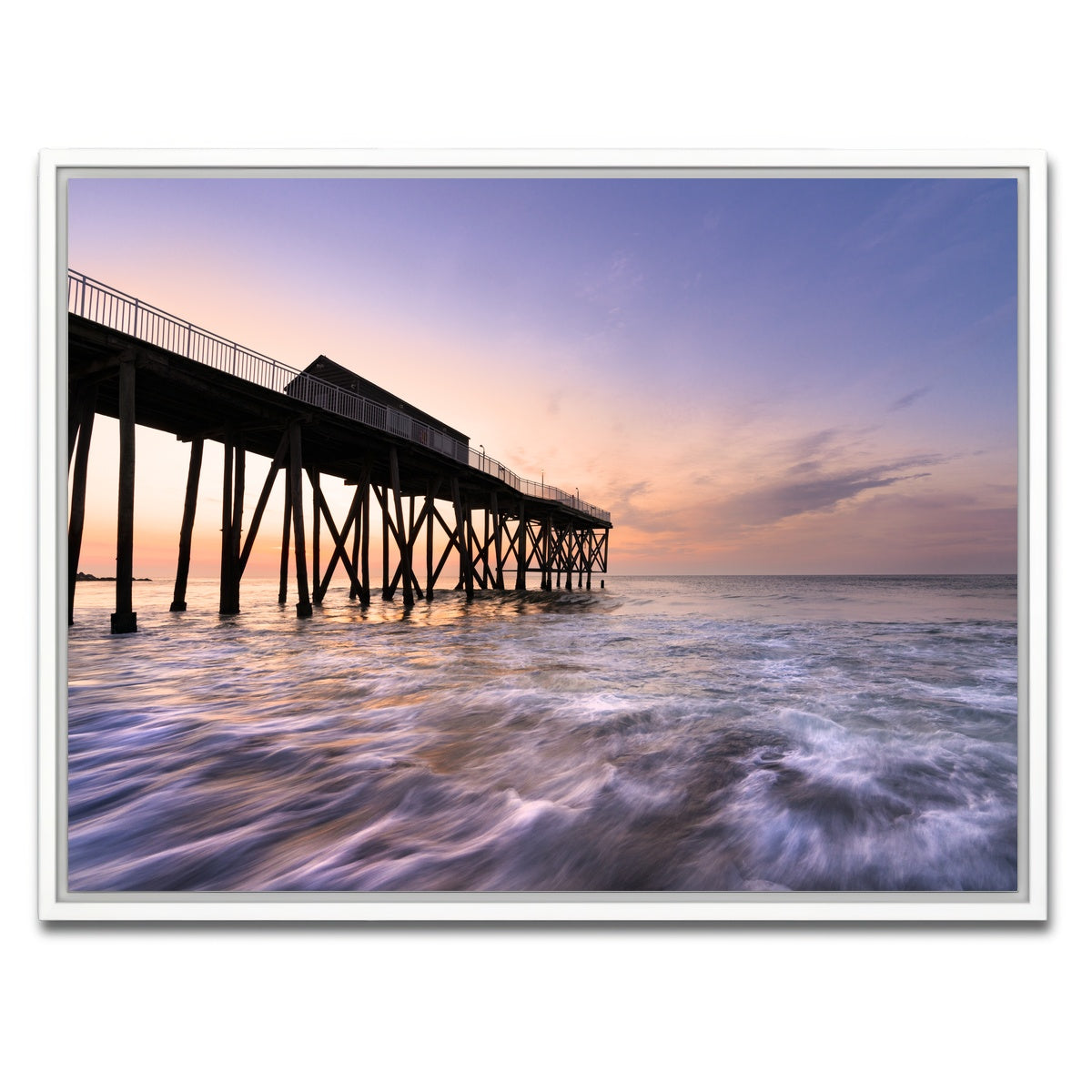 AUTO-MOCKUP WHITE | Jersey Shore Classic | 1 Piece | White Framed Canvas | group=4x3