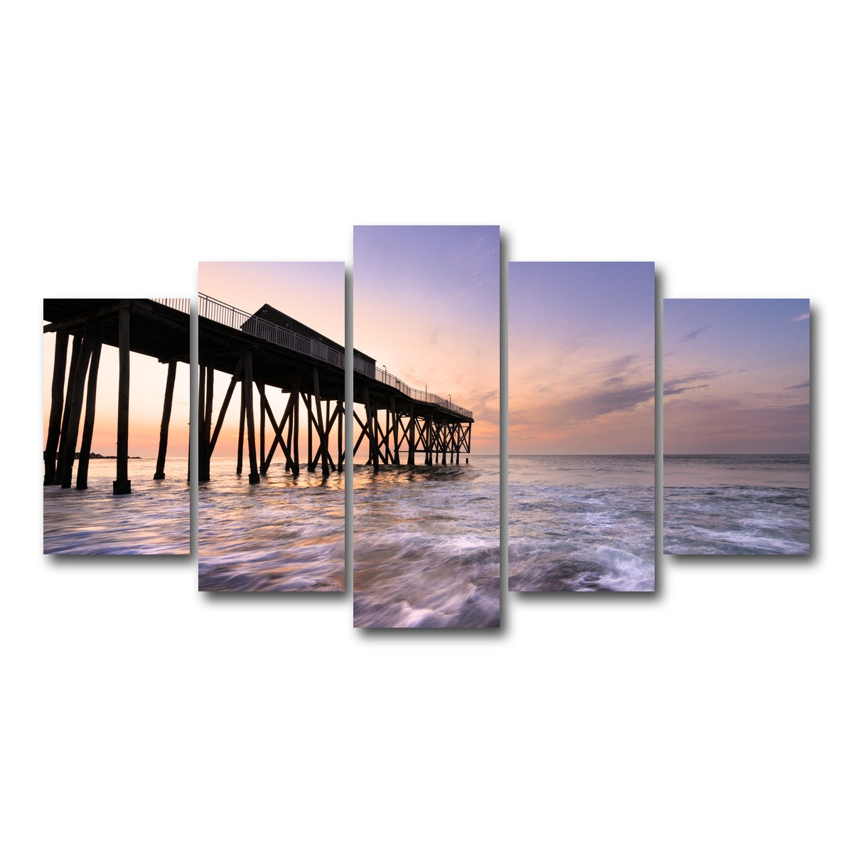 AUTO-MOCKUP WHITE | Jersey Shore Classic | 5 Piece | Gallery Wrap Canvas | group=5_normal