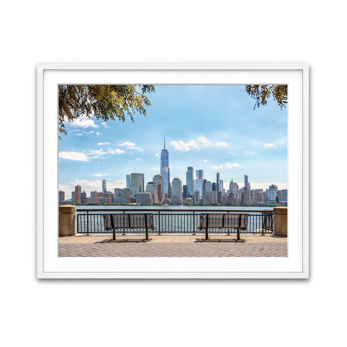 Framed Print 4x3 White