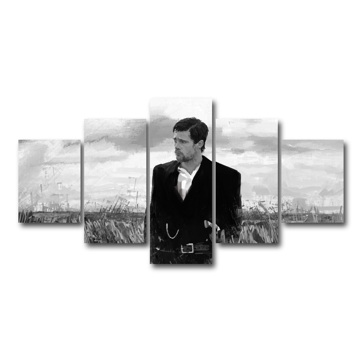 AUTO-MOCKUP WHITE | Jesse | 5 Piece | Gallery Wrap Canvas | group=5_short