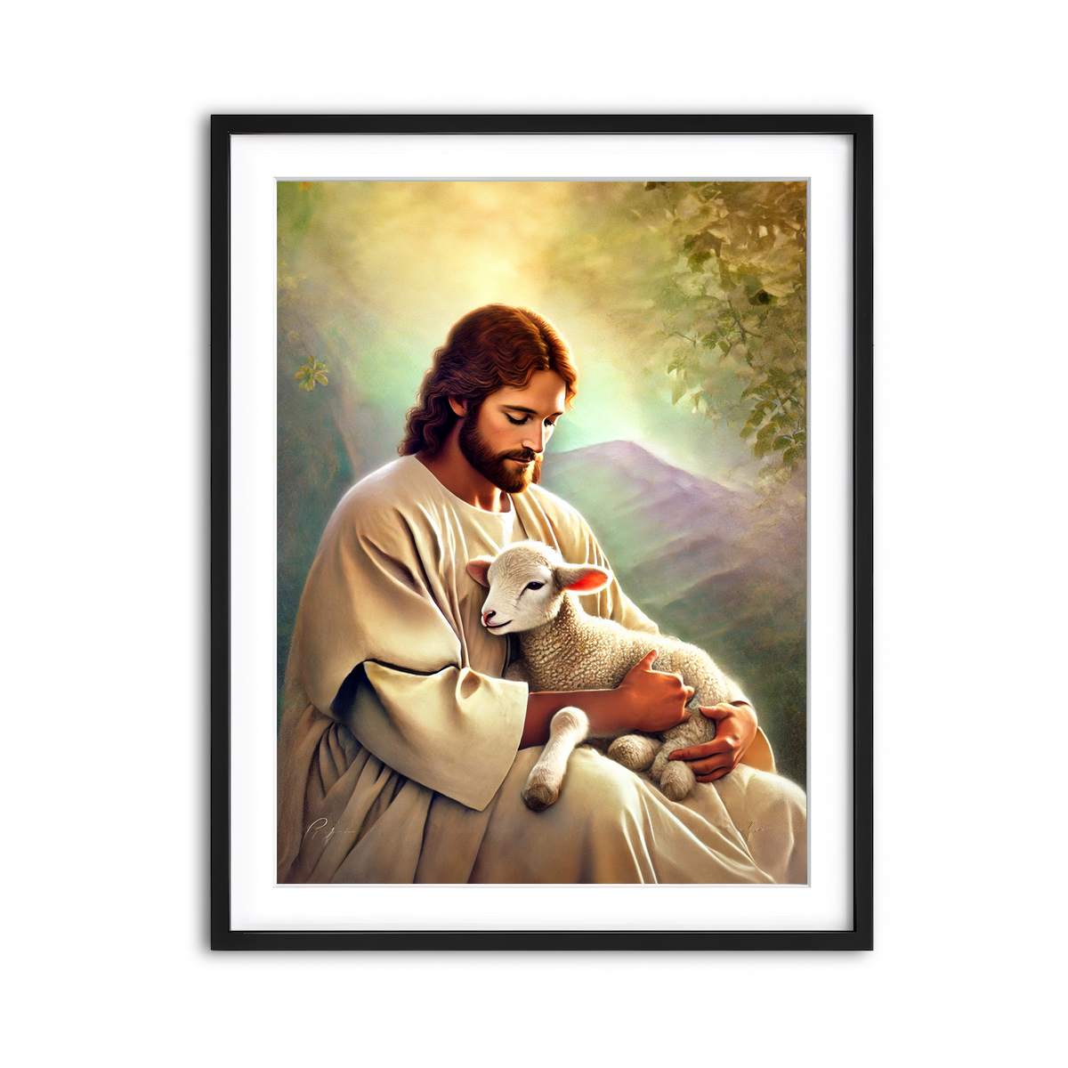 Framed Print 3x4 Black