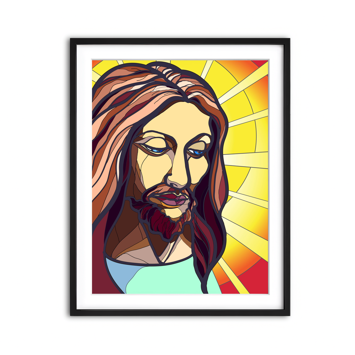 Framed Print 3x4 Black