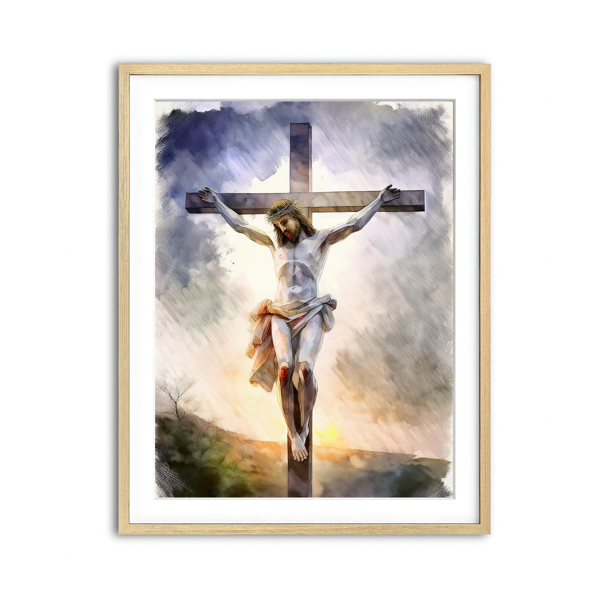 Framed Print 3x4 Natural