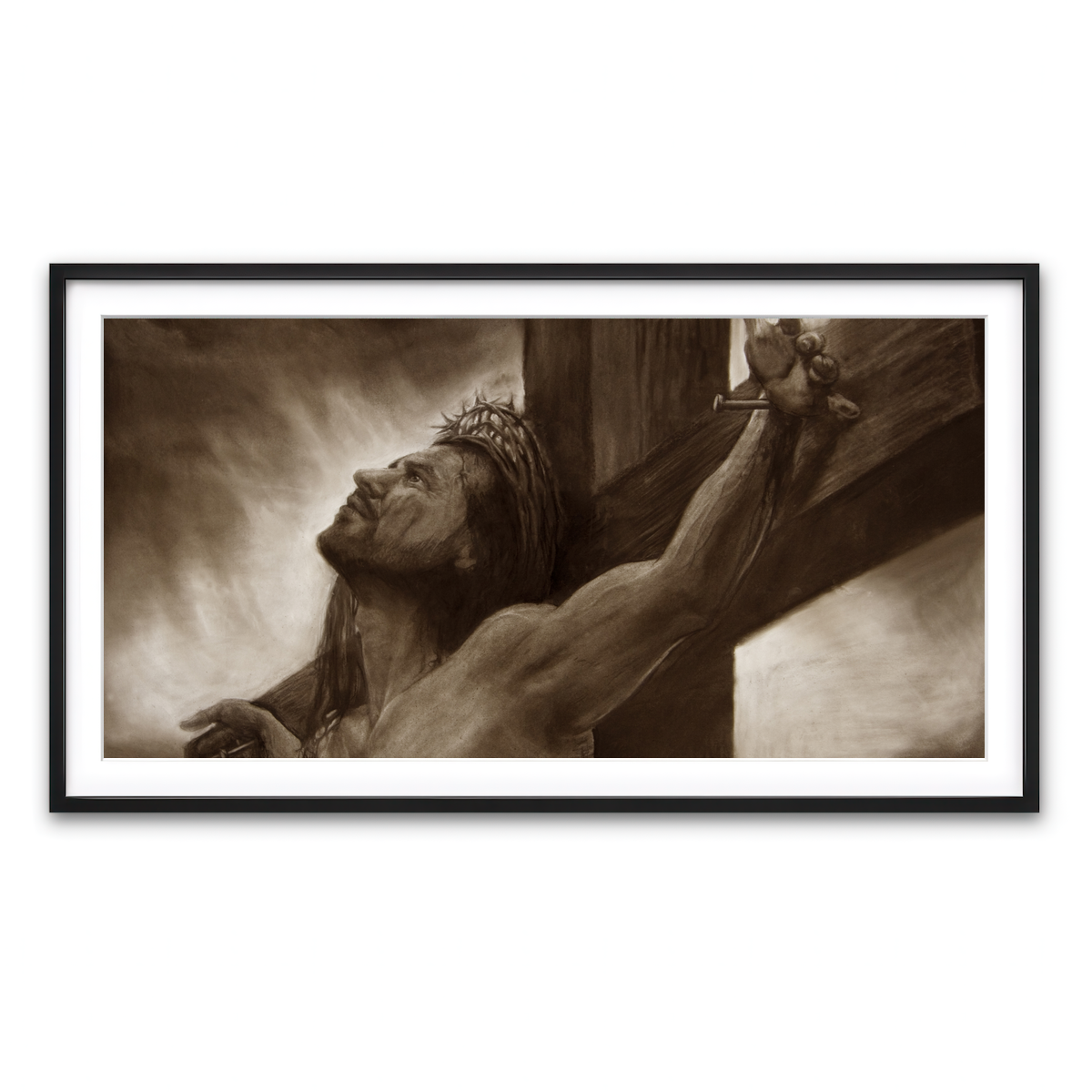 Framed Print 2x1 Black