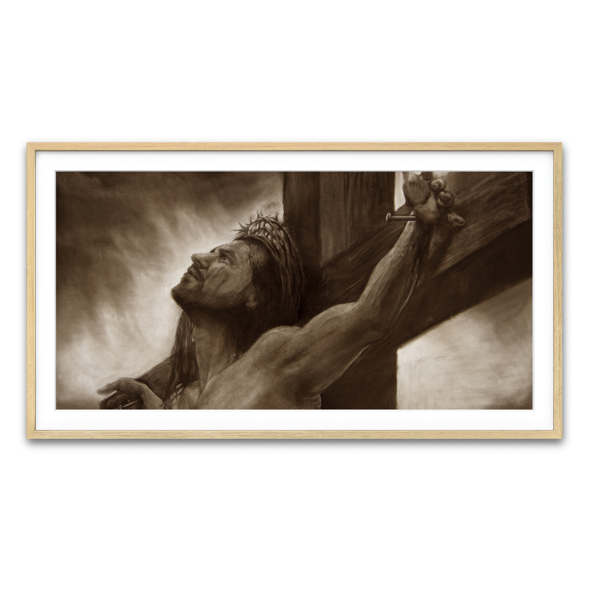 Framed Print 2x1 Natural