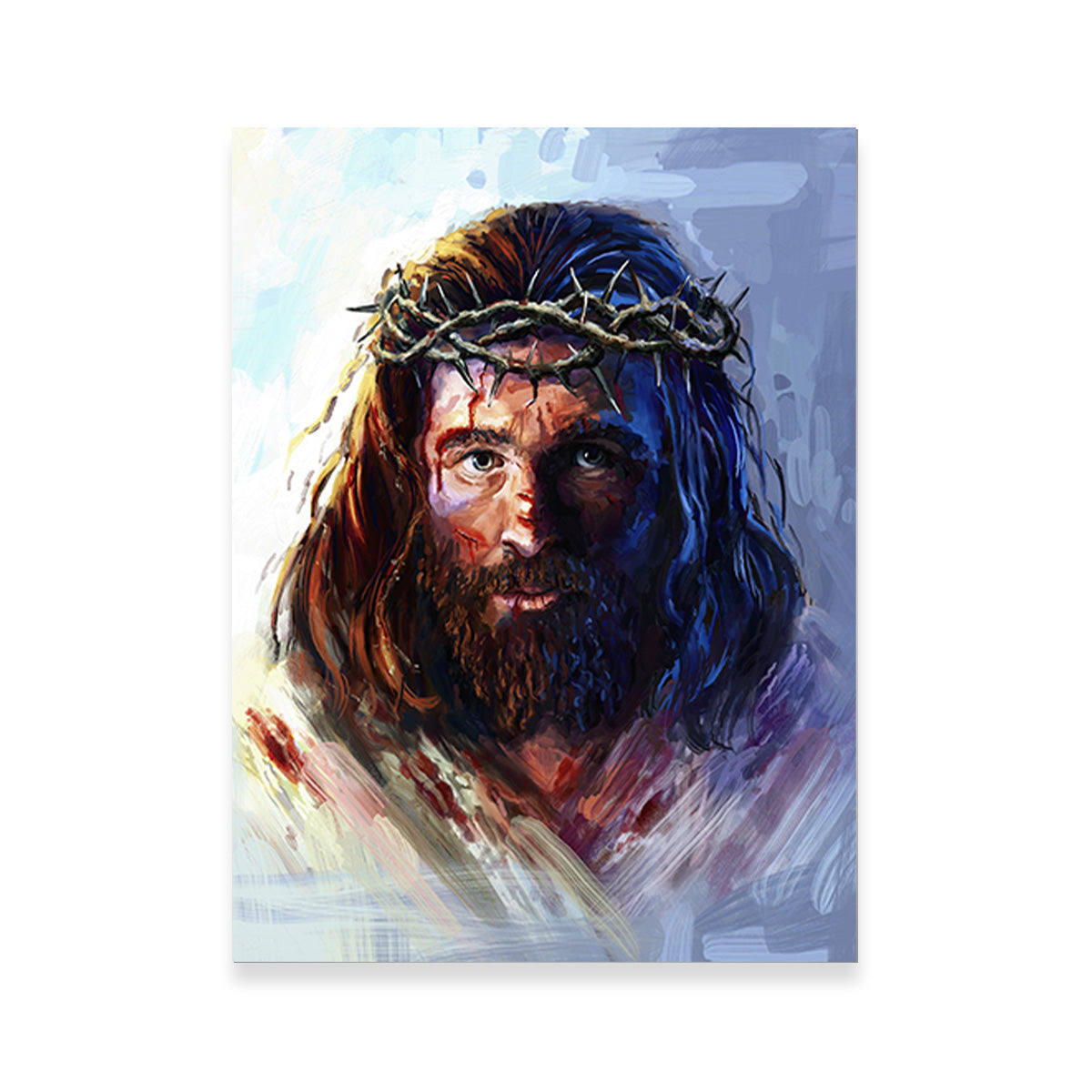 Jesus with Crown of Thorns Wall Art