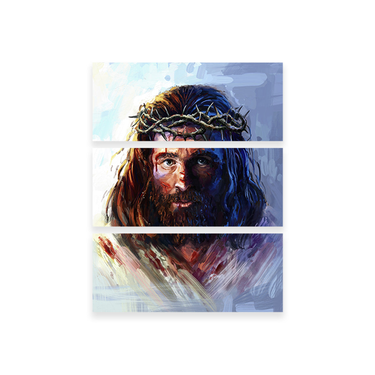 Jesus with Crown of Thorns Wall Art