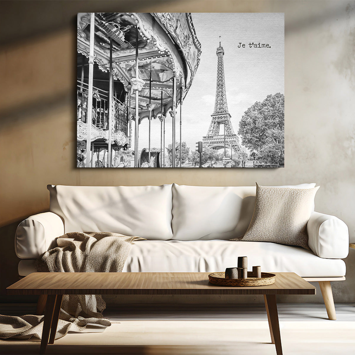 Je t’aime - Paris Wall Art
