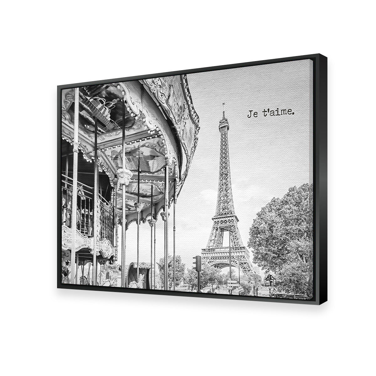 Je t’aime - Paris Wall Art