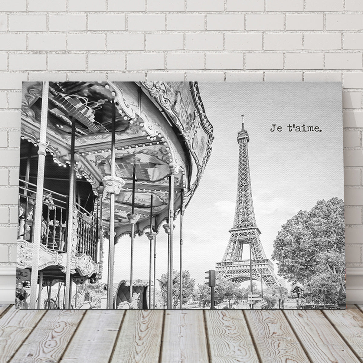 Je t’aime - Paris Wall Art