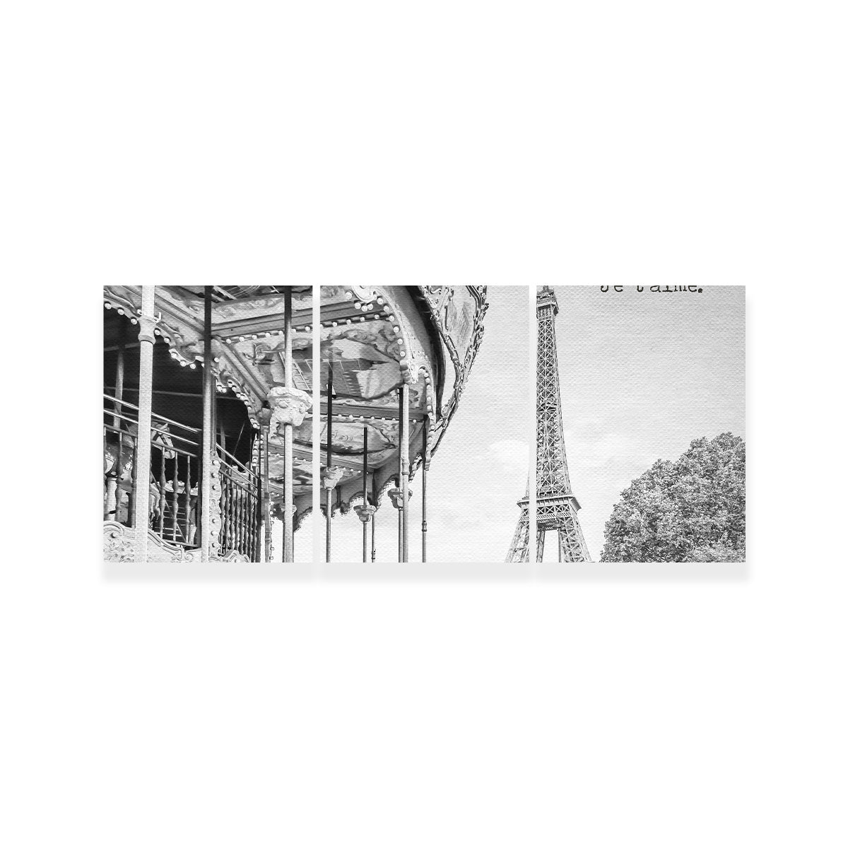 Je t’aime - Paris Wall Art