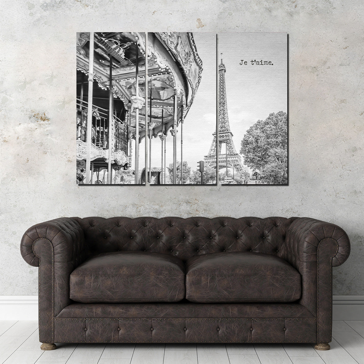 Je t’aime - Paris Wall Art