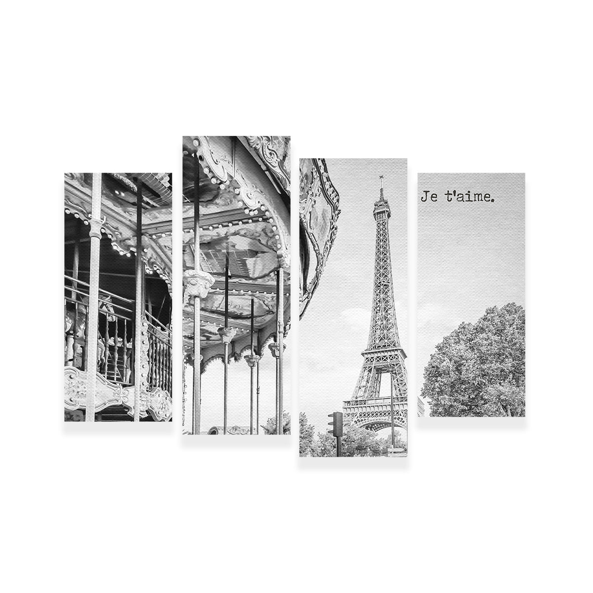 Je t’aime - Paris Wall Art