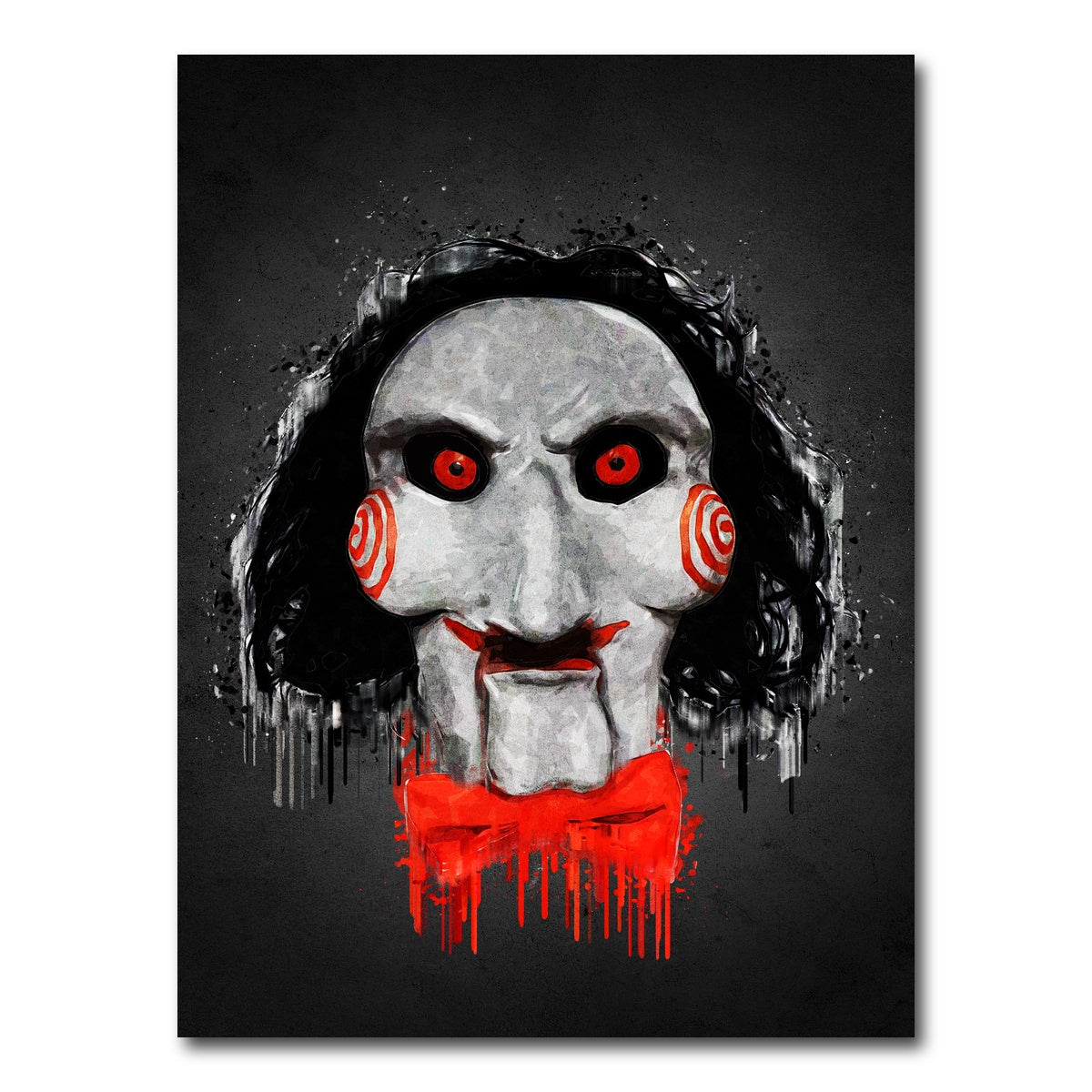 AUTO-MOCKUP WHITE | JigSaw Portrait | 1 Piece | Gallery Wrap Canvas | group=3x4