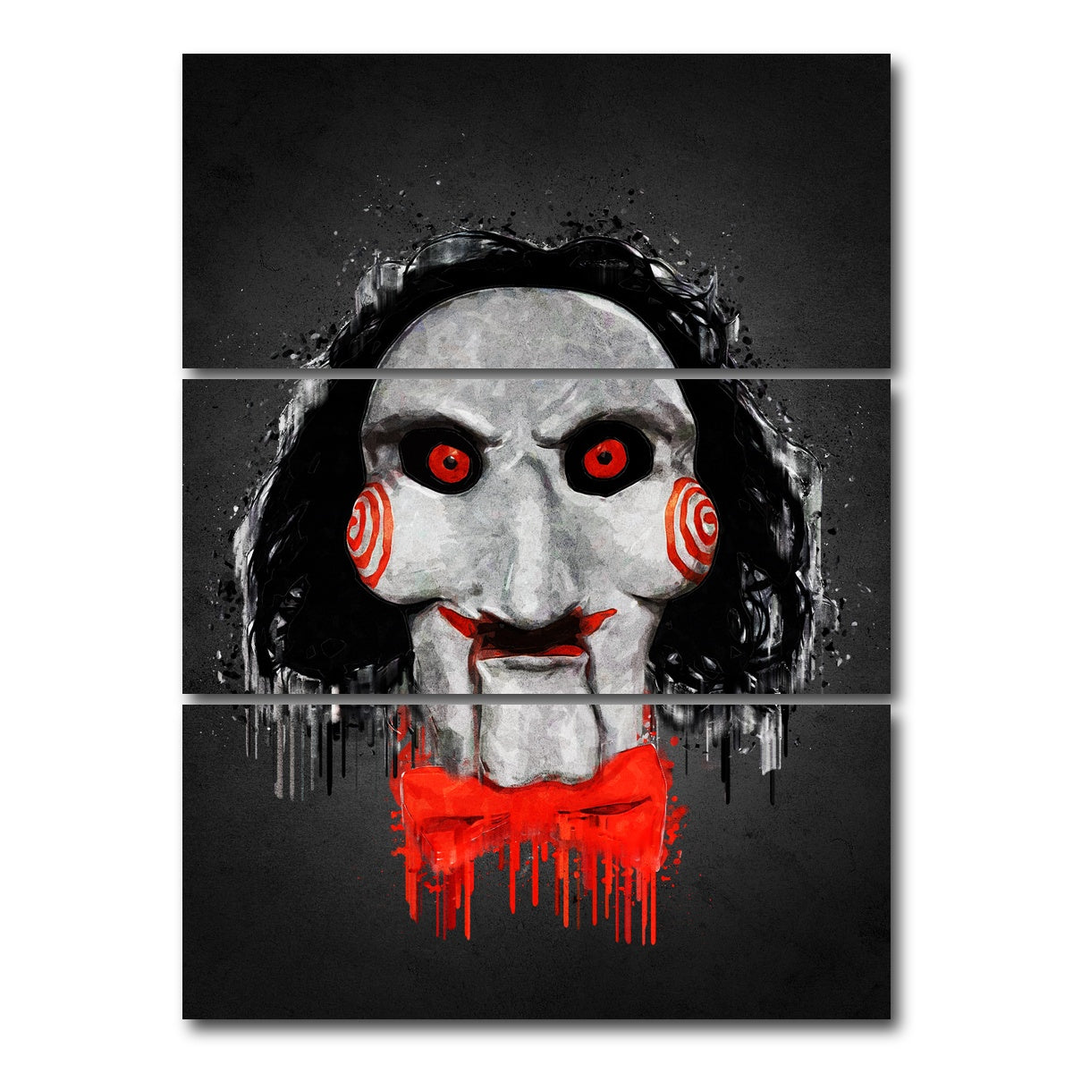 AUTO-MOCKUP WHITE | JigSaw Portrait | 3 Piece | Gallery Wrap Canvas | group=8x18_stacked