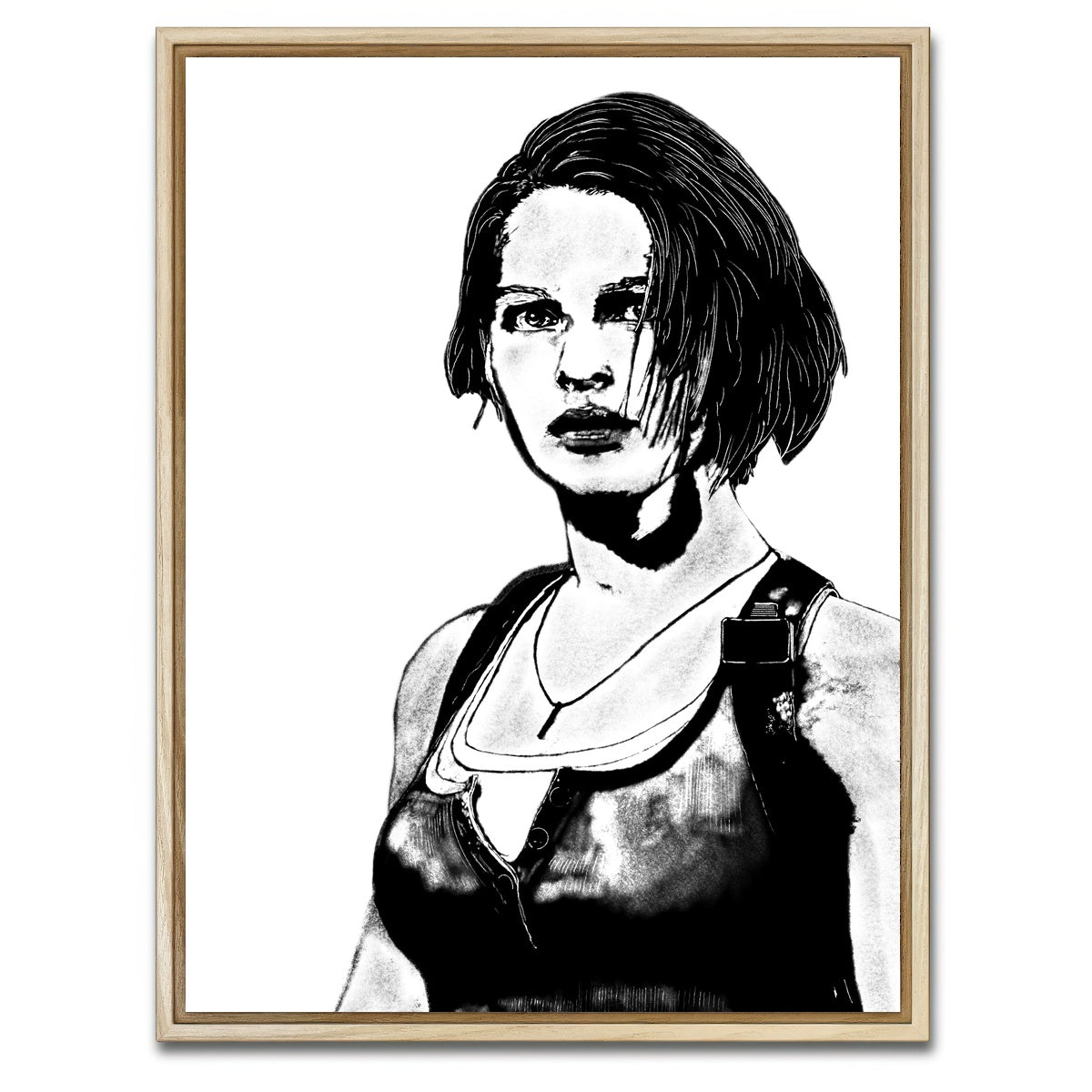 AUTO-MOCKUP WHITE | Jil | 1 Piece | Natural Framed Canvas | group=3x4