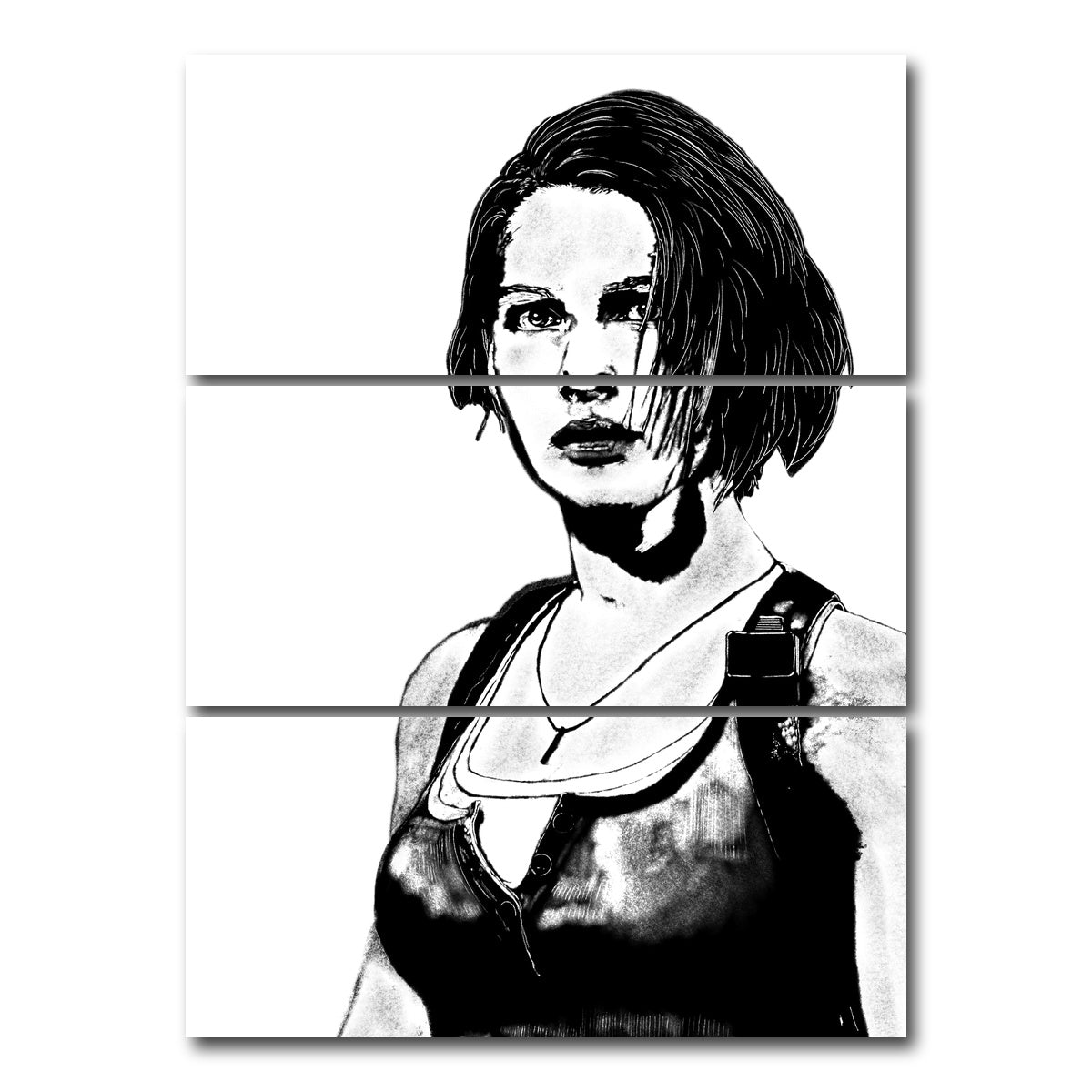 AUTO-MOCKUP WHITE | Jil | 3 Piece | Gallery Wrap Canvas | group=8x18_stacked