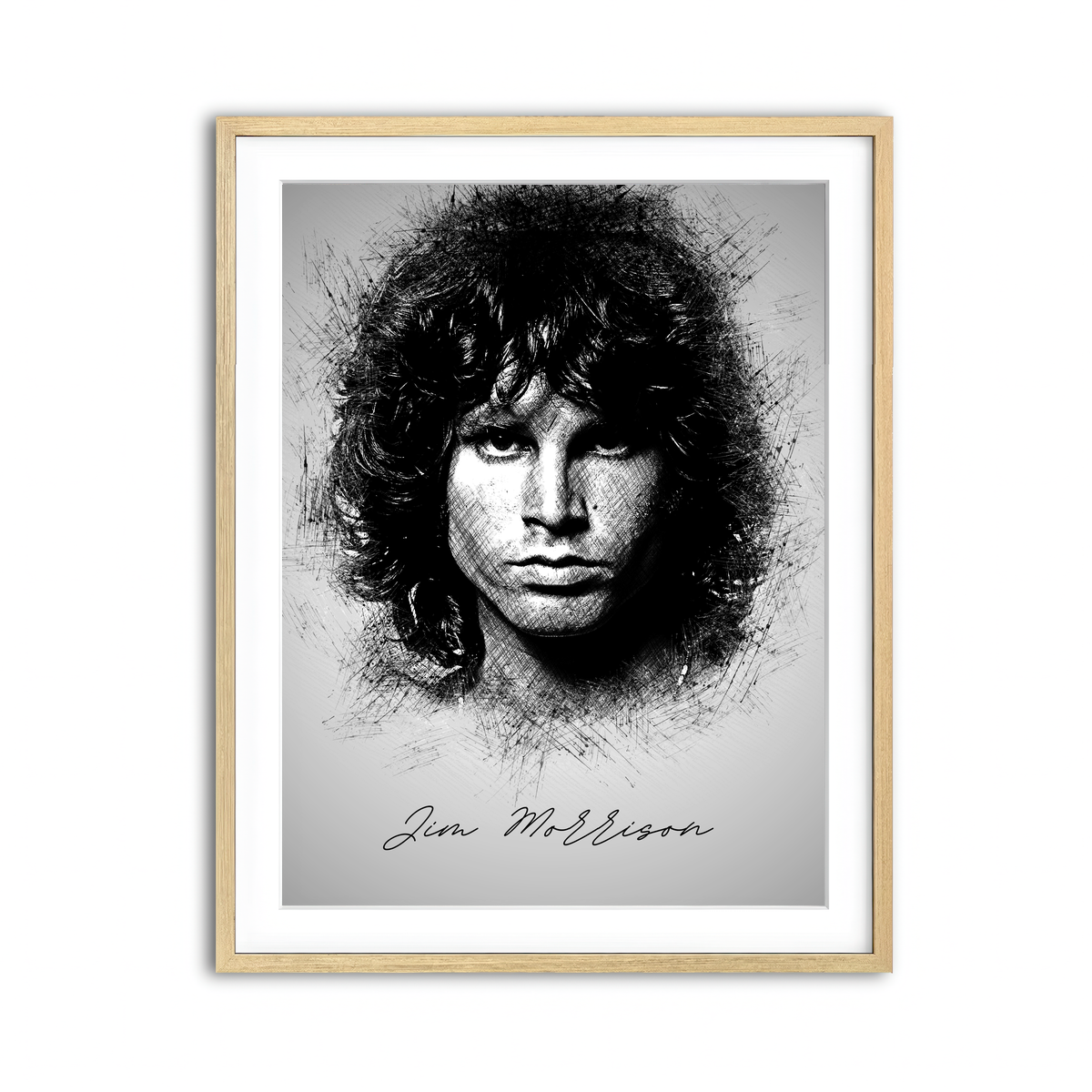 Framed Print 3x4 Natural