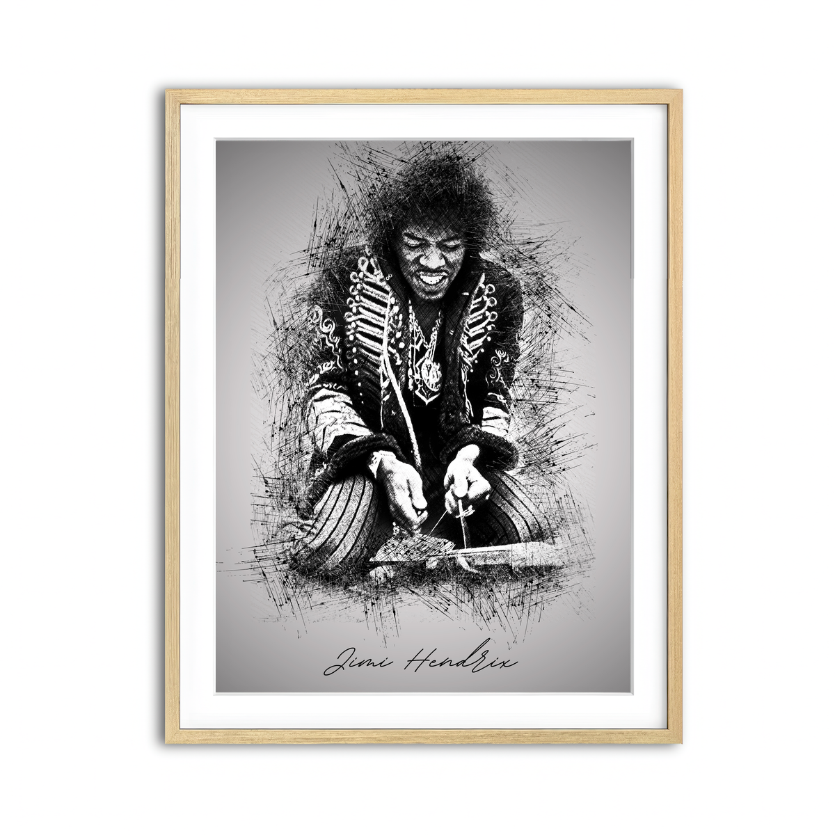 Framed Print 3x4 Natural