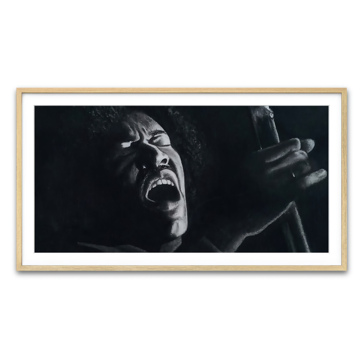 Framed Print 2x1 Natural