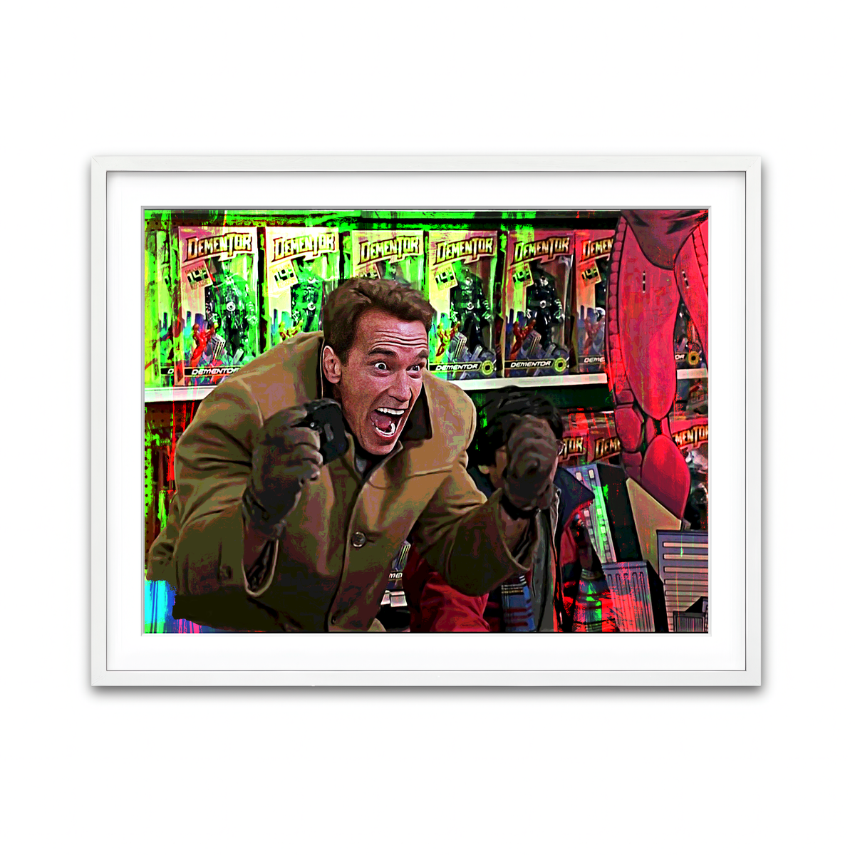 Framed Print 4x3 White