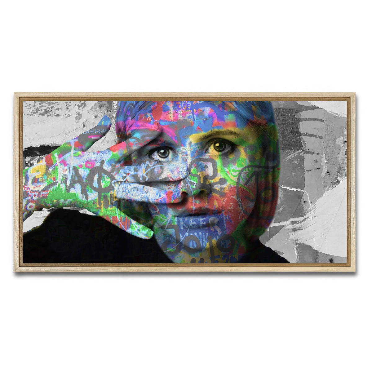 AUTO-MOCKUP WHITE | JoJo | 1 Piece | Natural Framed Canvas | group=2x1