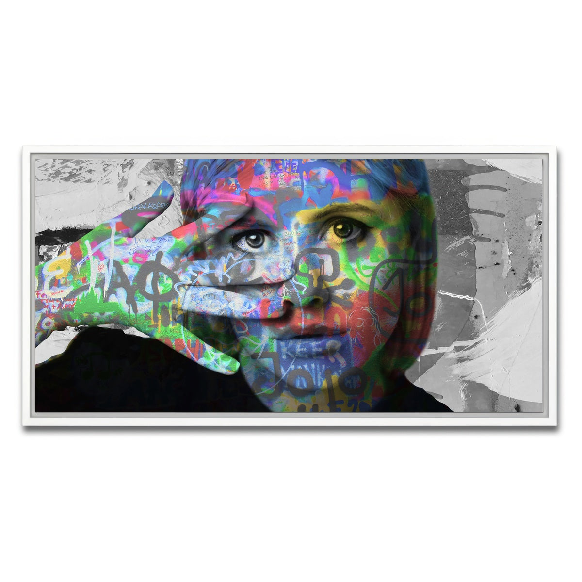 AUTO-MOCKUP WHITE | JoJo | 1 Piece | White Framed Canvas | group=2x1