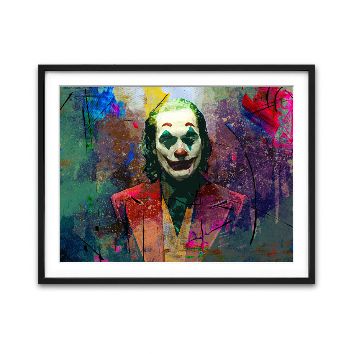 Framed Print 4x3 Black