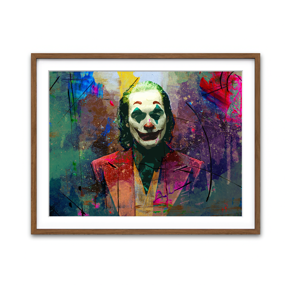 Framed Print 4x3 Walnut