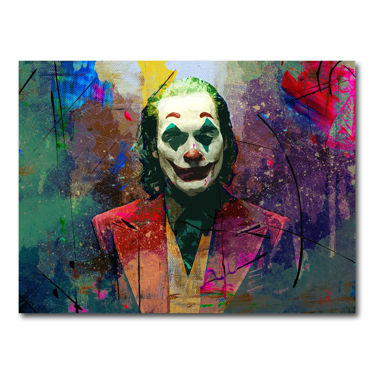 AUTO-MOCKUP WHITE | Joaquin's Joker | 1 Piece | Gallery Wrap Canvas | group=4x3