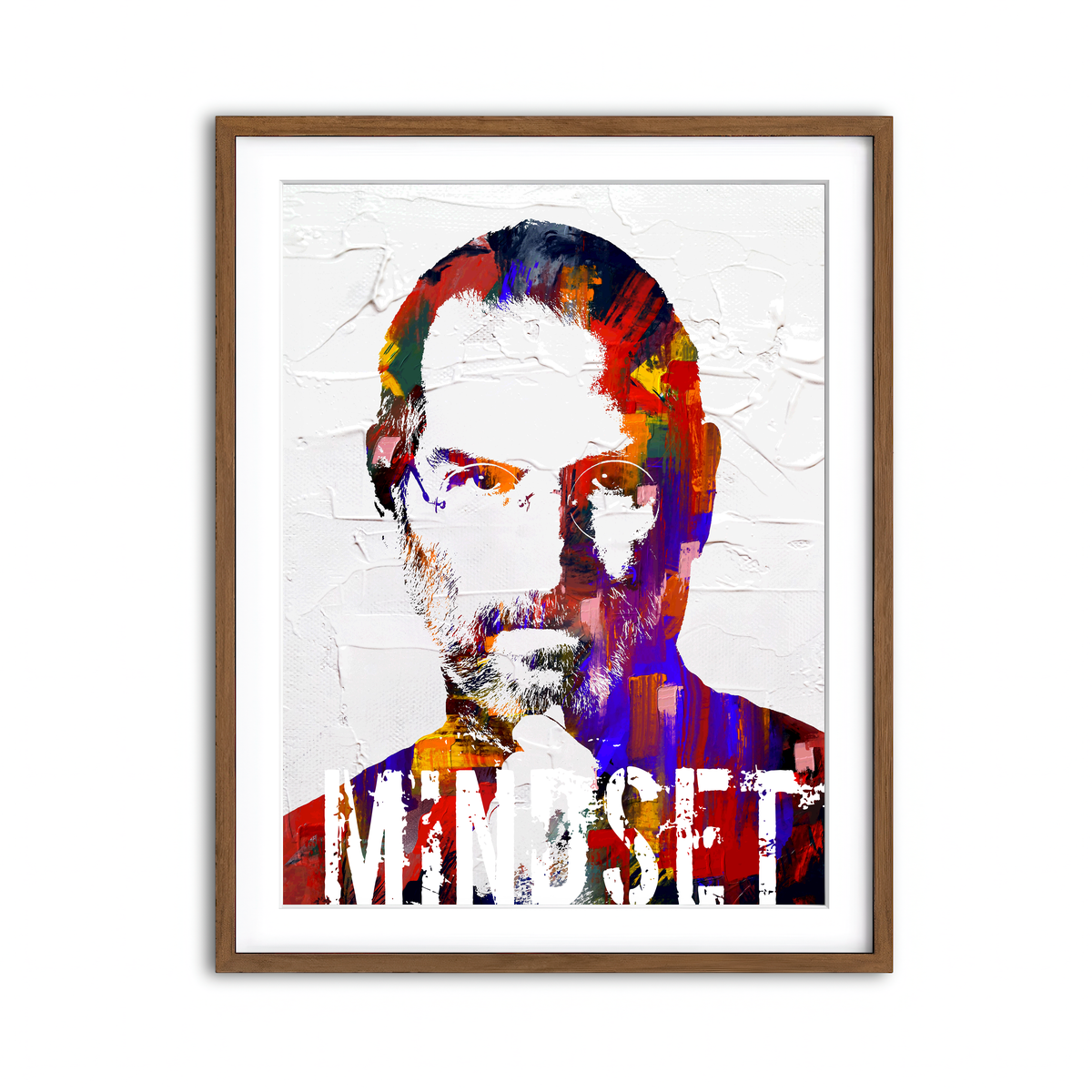 Framed Print 3x4 Walnut