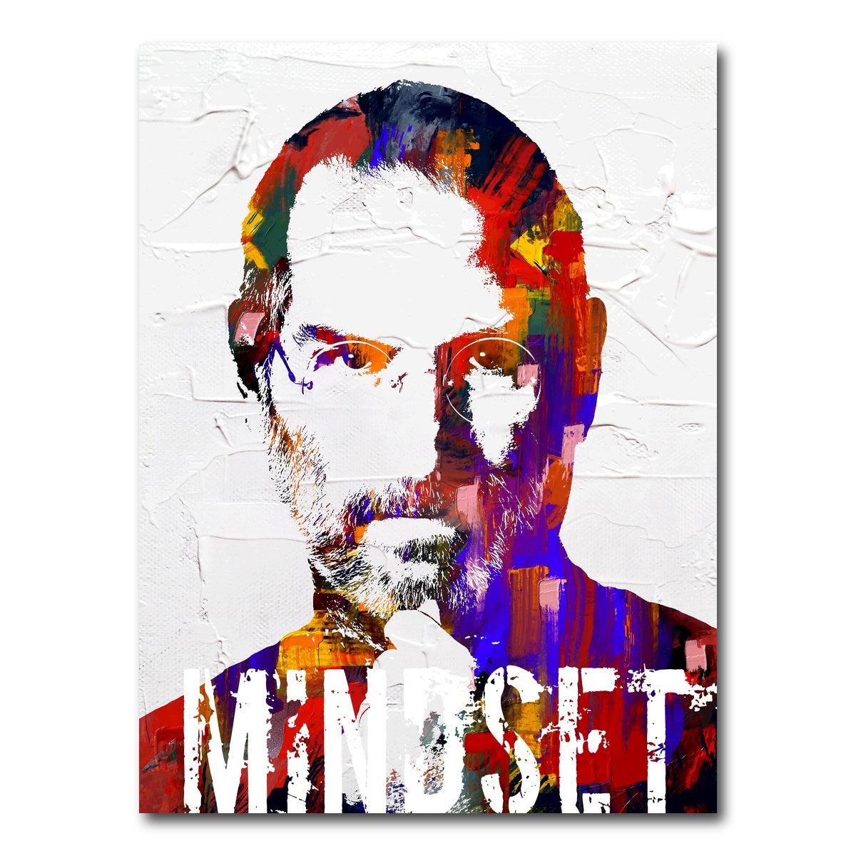 AUTO-MOCKUP WHITE | Jobs Mindset | 1 Piece | Gallery Wrap Canvas | group=3x4