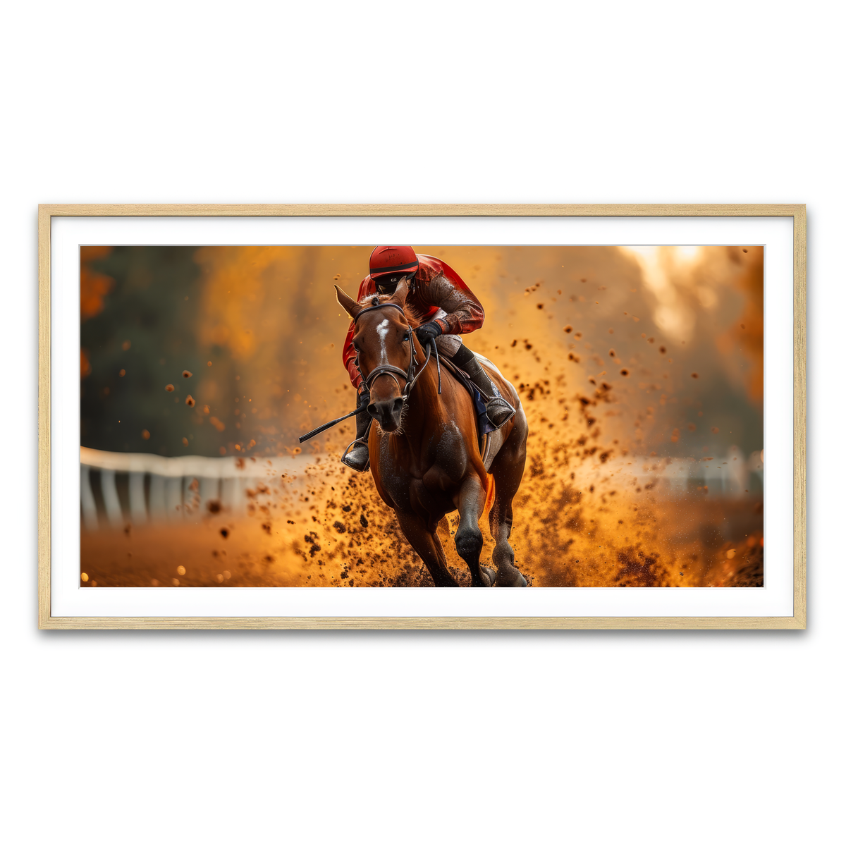 Framed Print 2x1 Natural