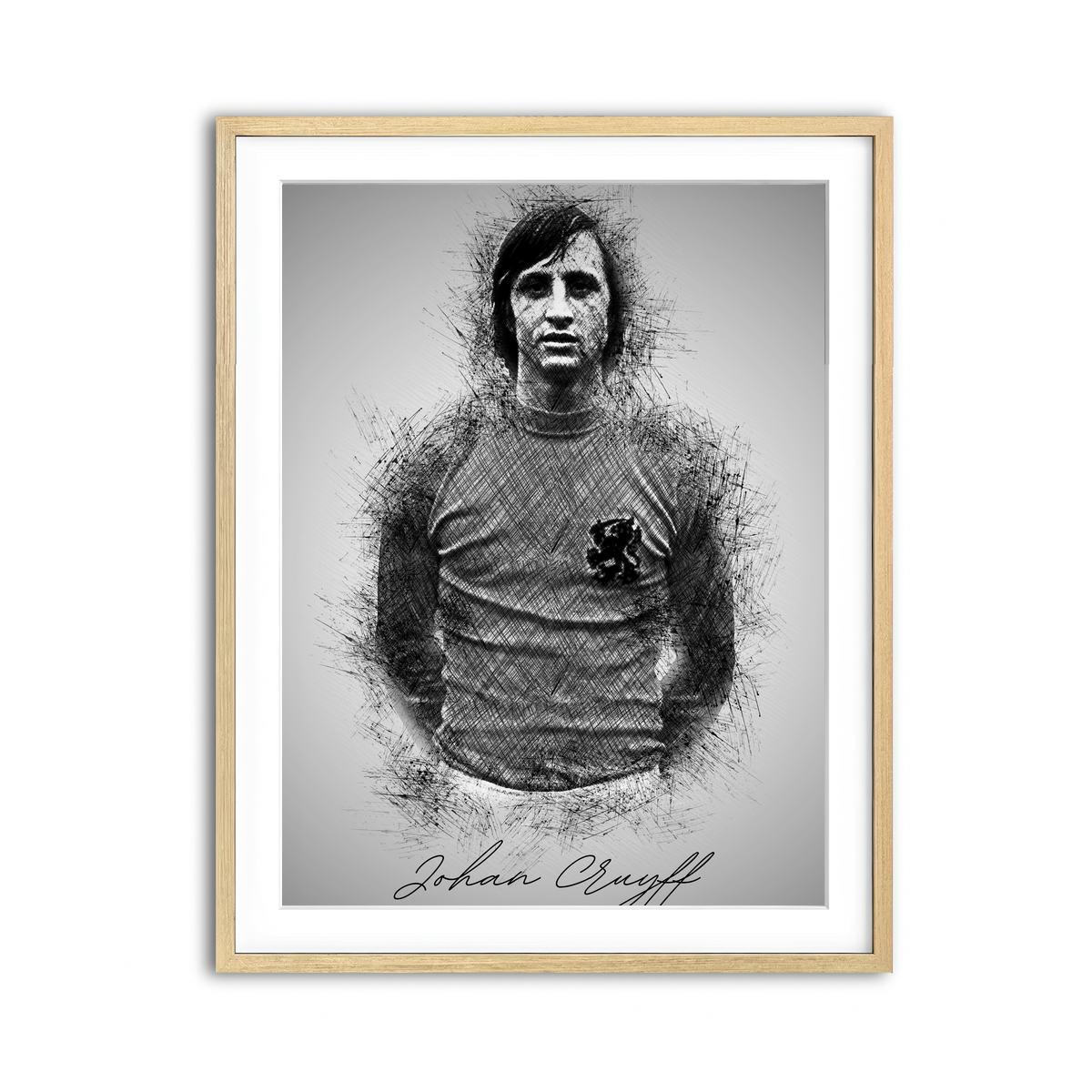 Framed Print 3x4 Natural