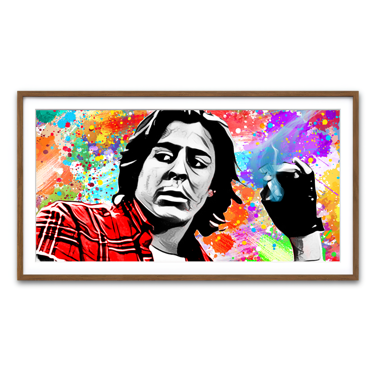 Framed Print 2x1 Walnut