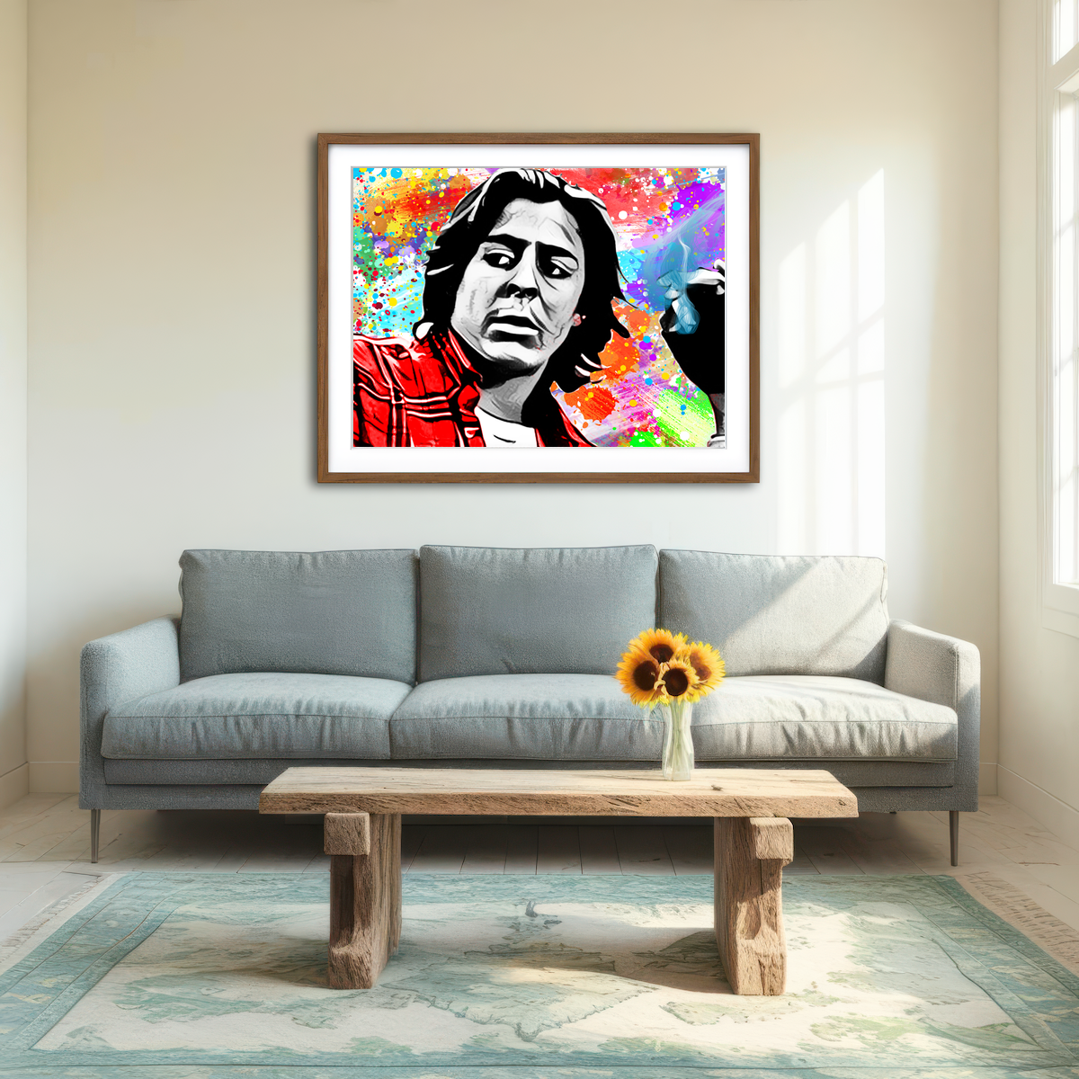 AUTO-MOCKUP ROOM | John Bender Wall Art