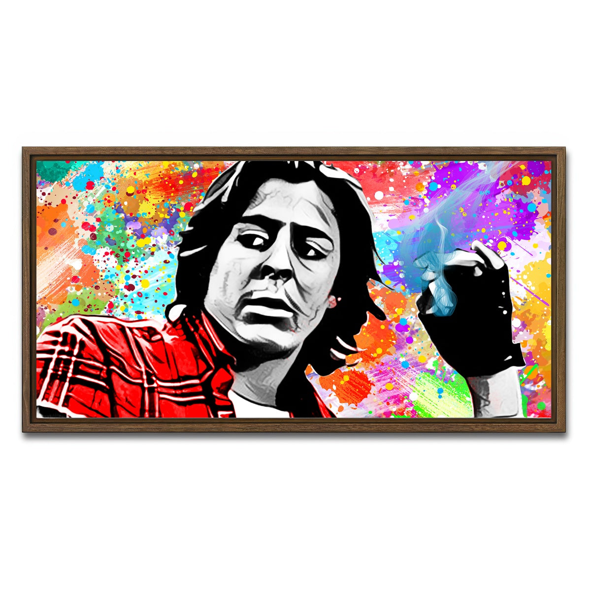 AUTO-MOCKUP WHITE | John Bender | 1 Piece | Walnut Framed Canvas | group=2x1