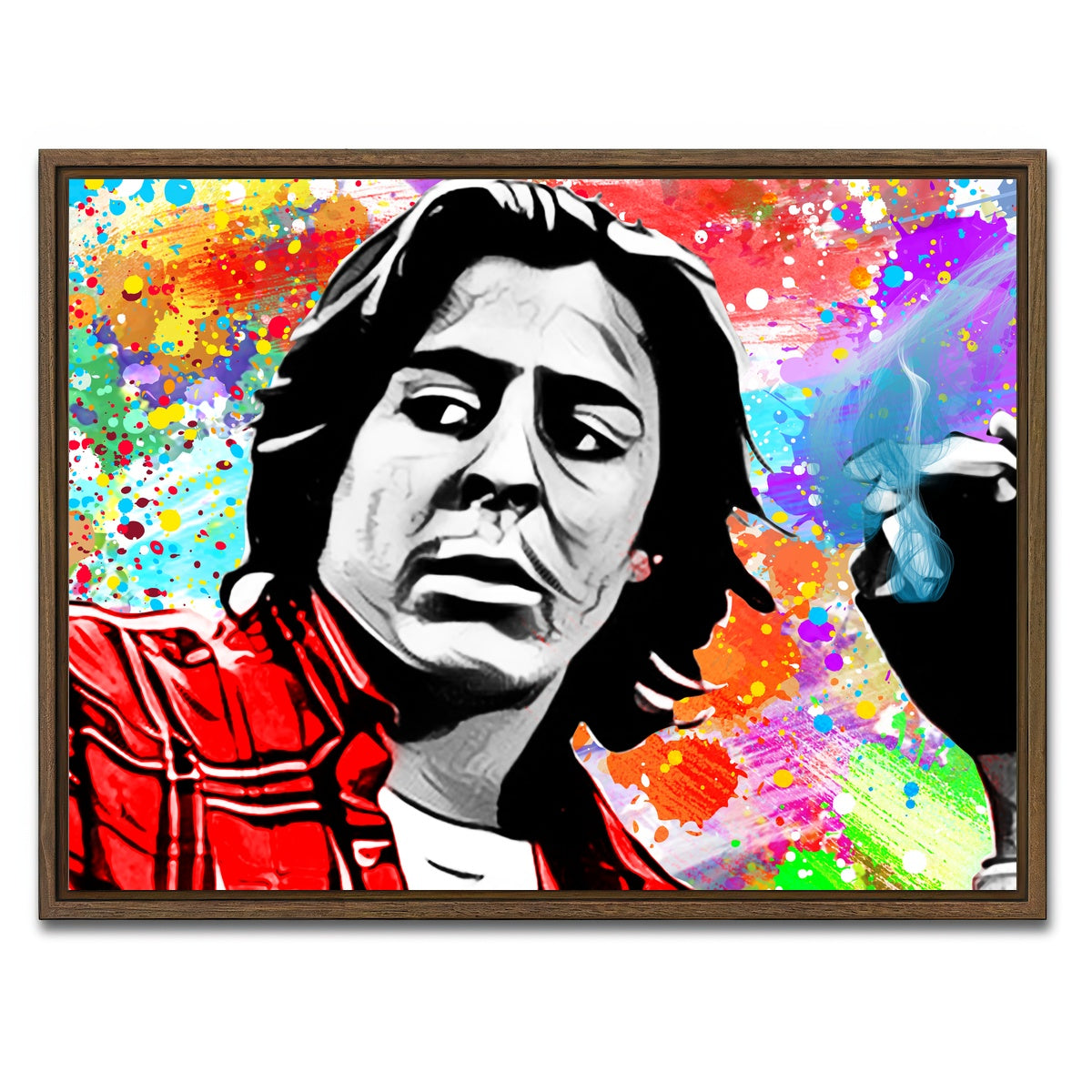 AUTO-MOCKUP WHITE | John Bender | 1 Piece | Walnut Framed Canvas | group=4x3