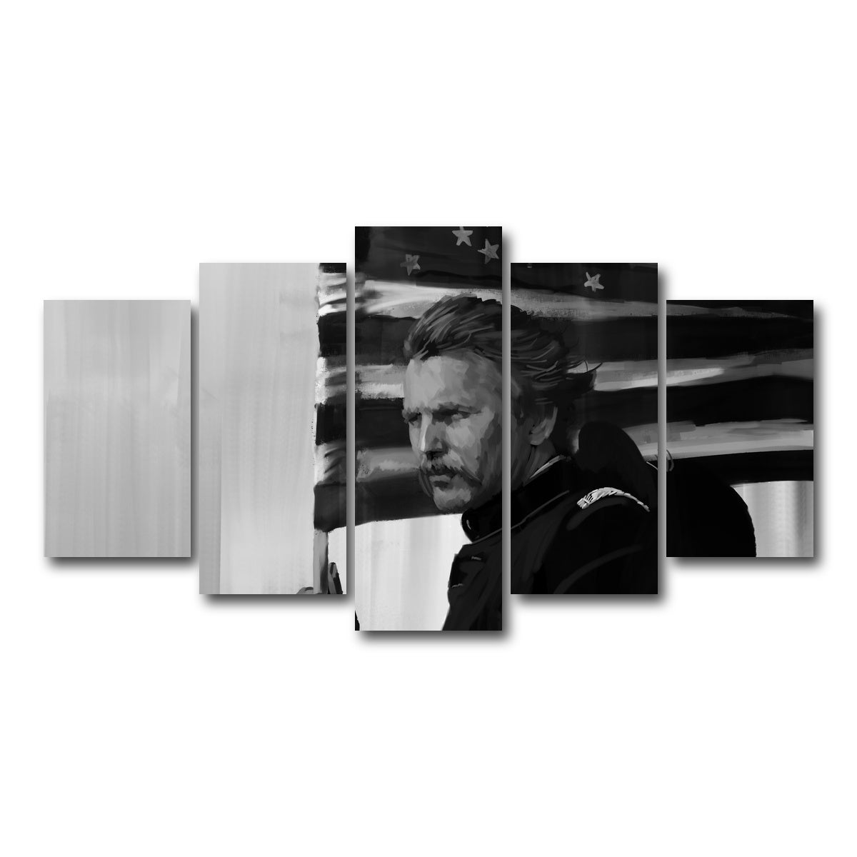 AUTO-MOCKUP WHITE | John Dunbar | 5 Piece | Gallery Wrap Canvas | group=5_normal