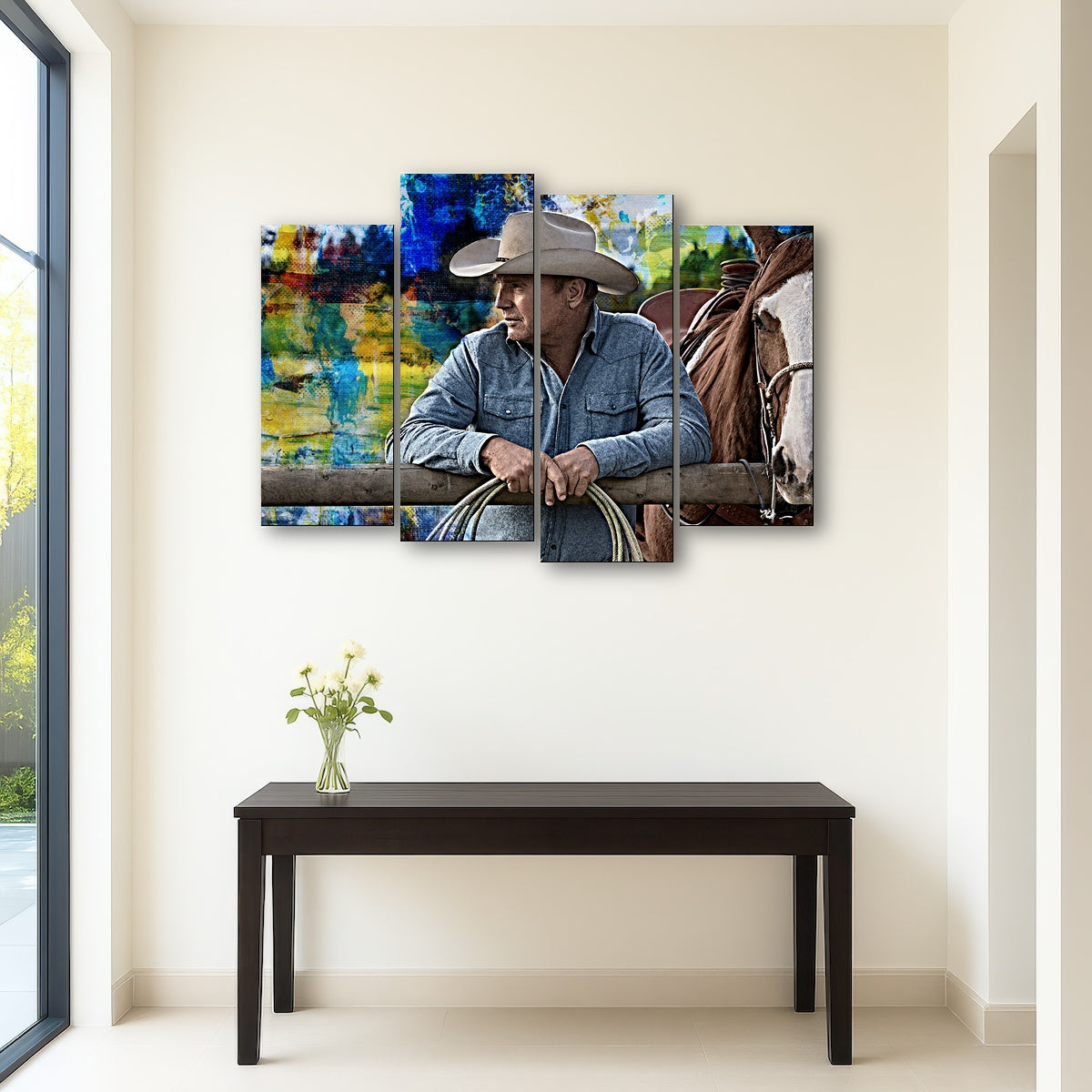 AUTO-MOCKUP ROOM | John Dutton & Horse