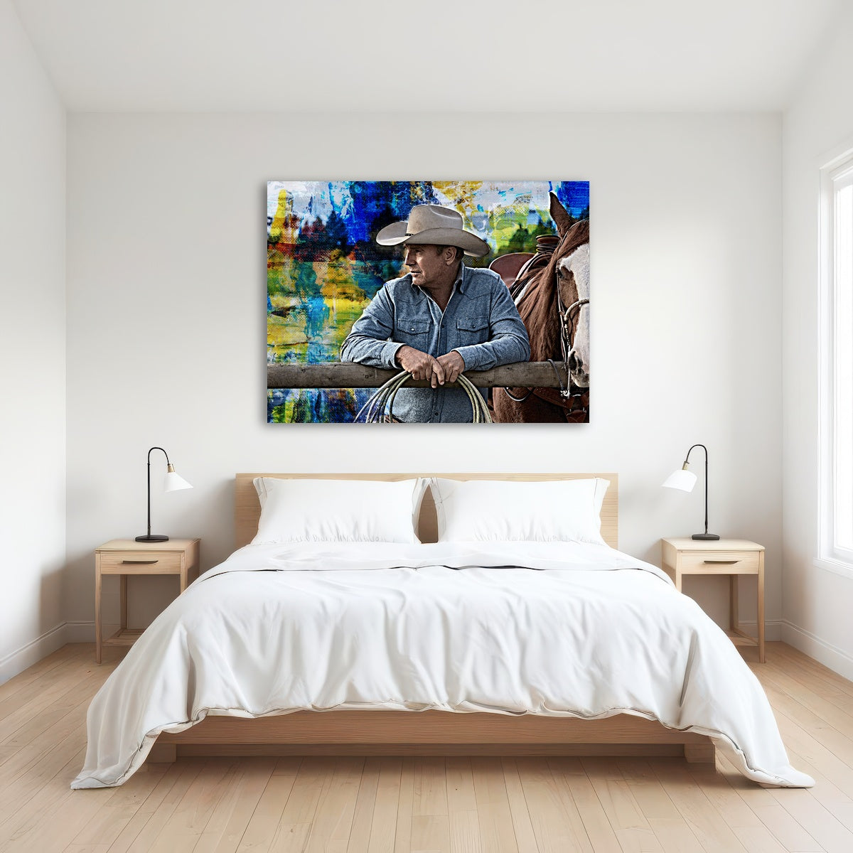 AUTO-MOCKUP ROOM | John Dutton & Horse