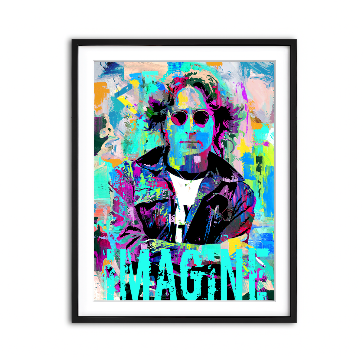 Framed Print 3x4 Black