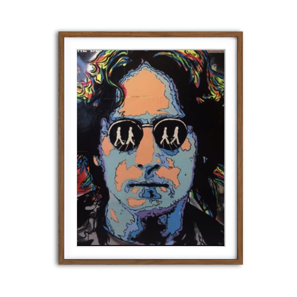 Framed Print 3x4 Walnut