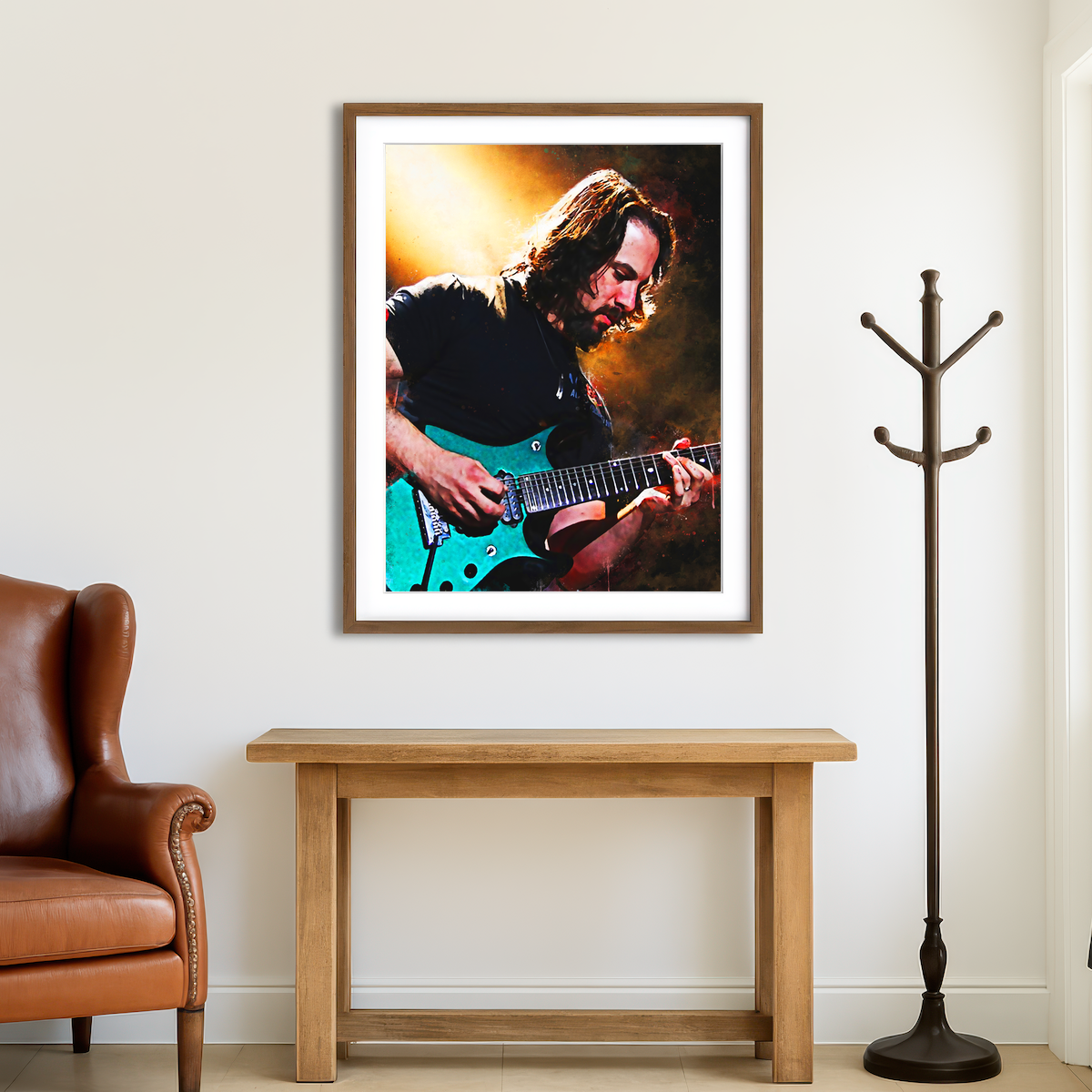 AUTO-MOCKUP ROOM | John Petrucci Wall Art