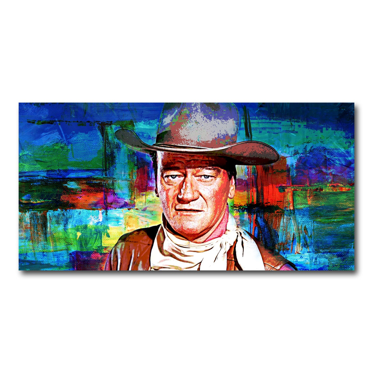 AUTO-MOCKUP WHITE | John Wayne | 1 Piece | Gallery Wrap Canvas | group=2x1