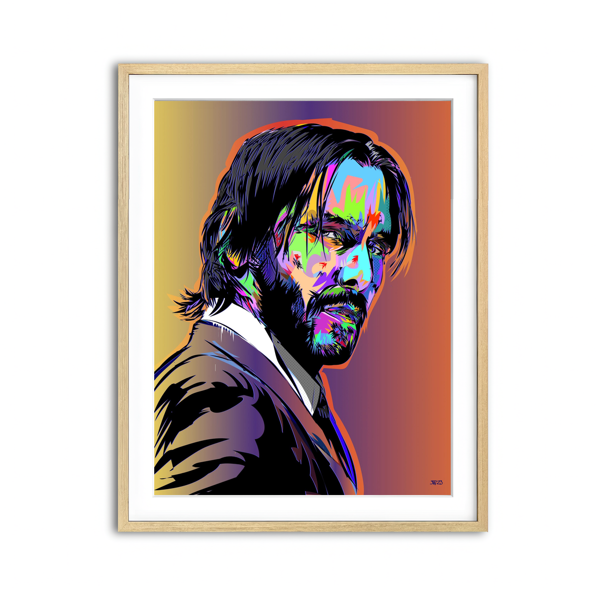 Framed Print 3x4 Natural